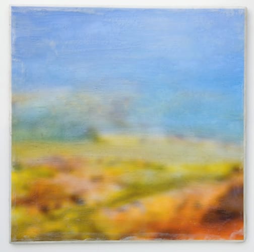 Encaustic painting by Oliver Tollison
